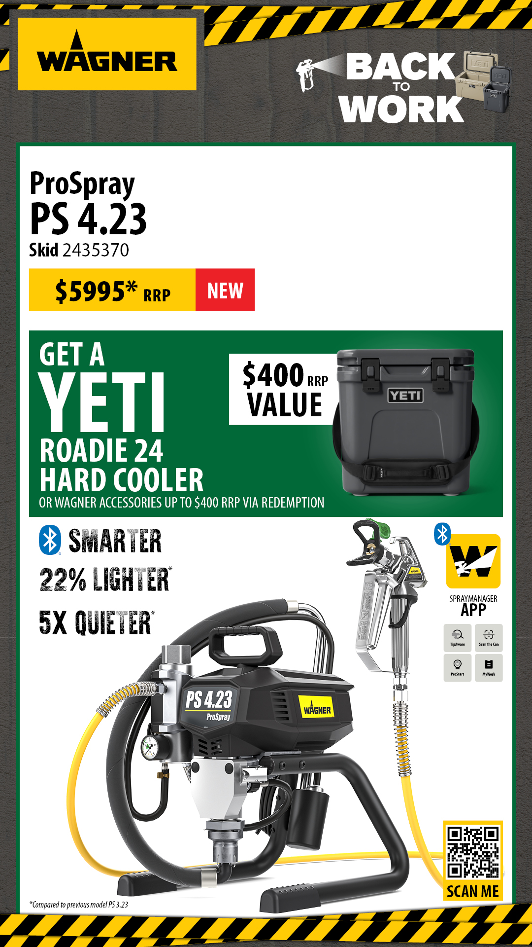 Wagner Australia Professionals Facebook ad from Feb 3, 2026