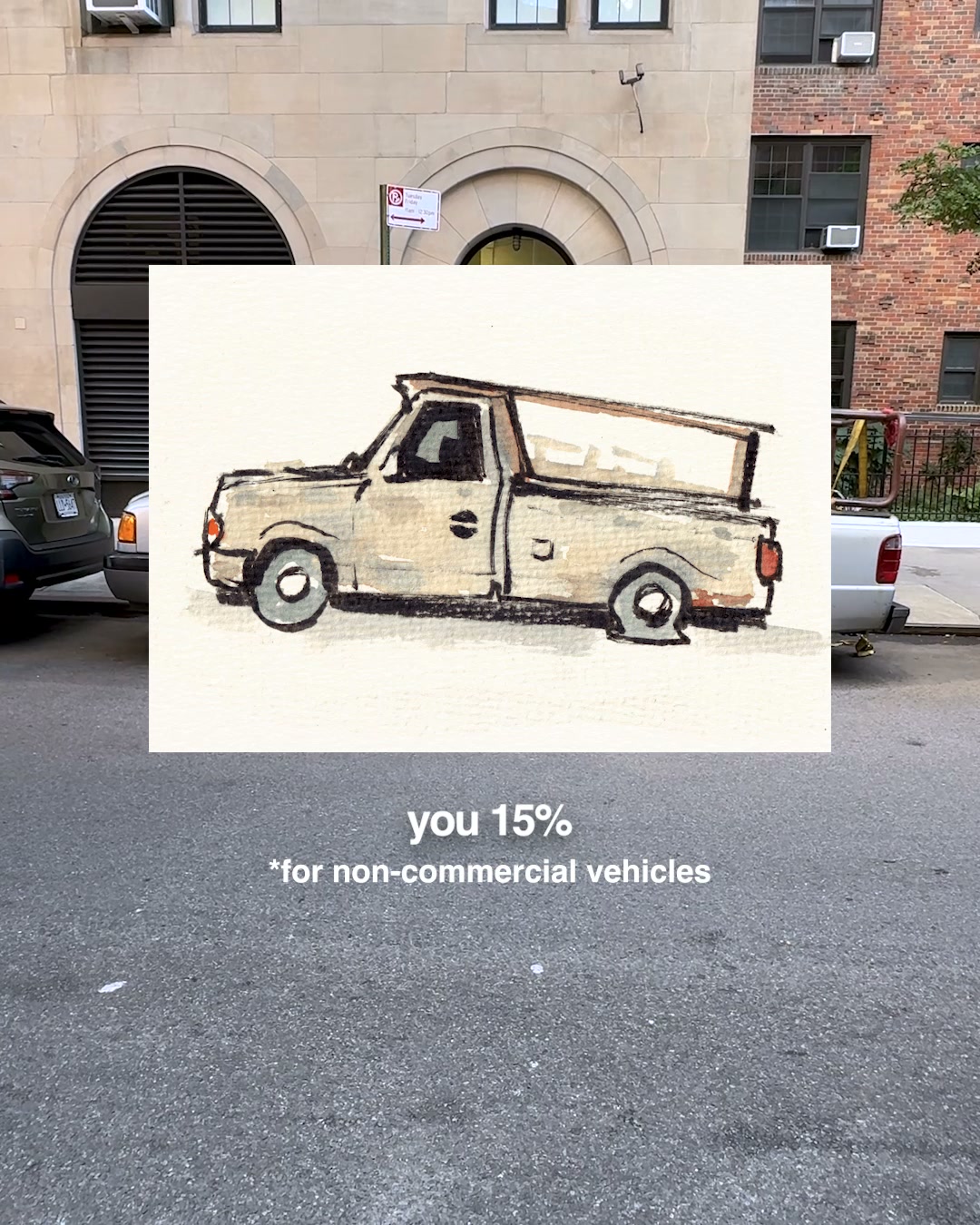 GEICO Facebook ad: Only in NYC