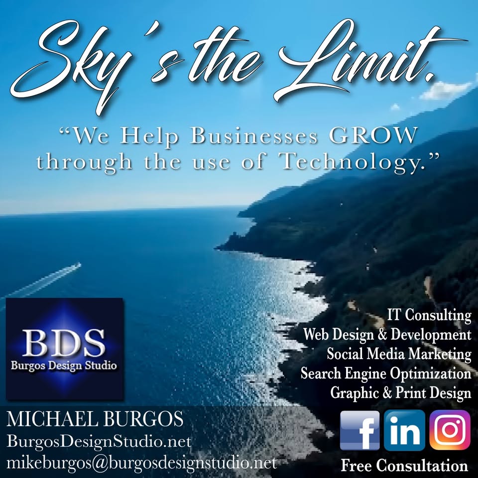 Burgos Design Studio Facebook ad: Burgos Design Studio LLC is a Web Development…