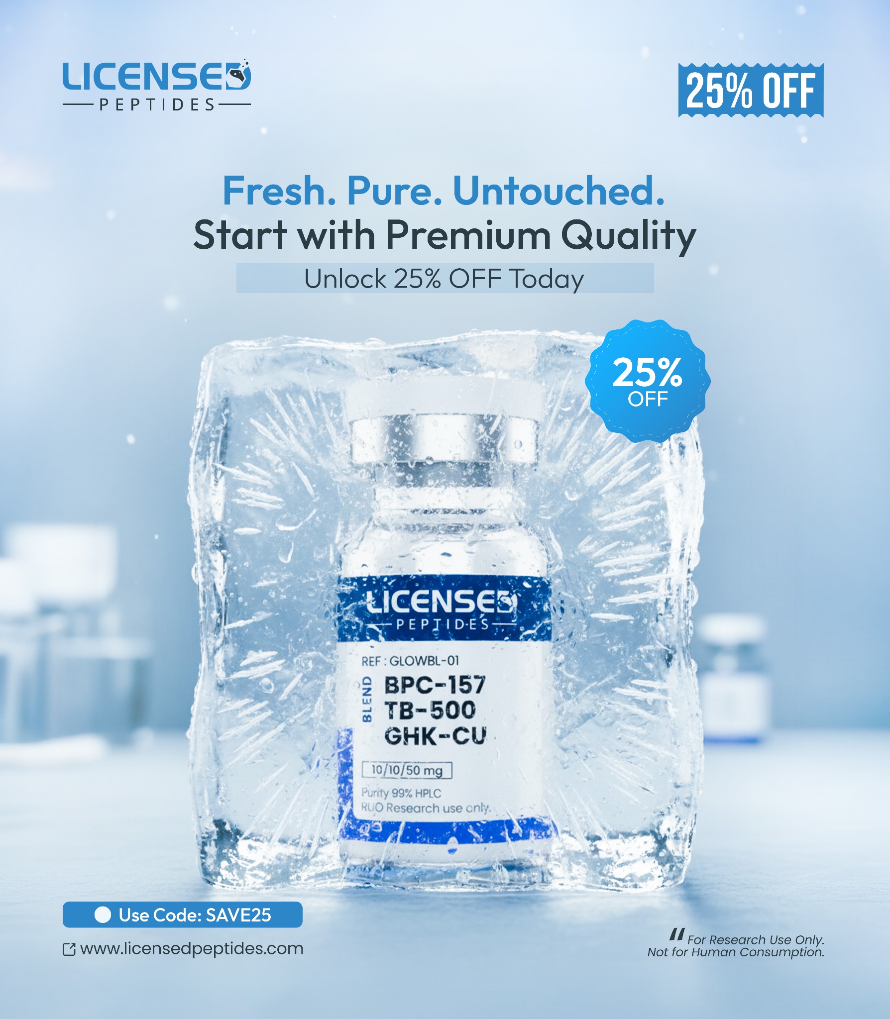 Greg Hansen, PhD Facebook ad: 25% OFF SALE ENDING SOON