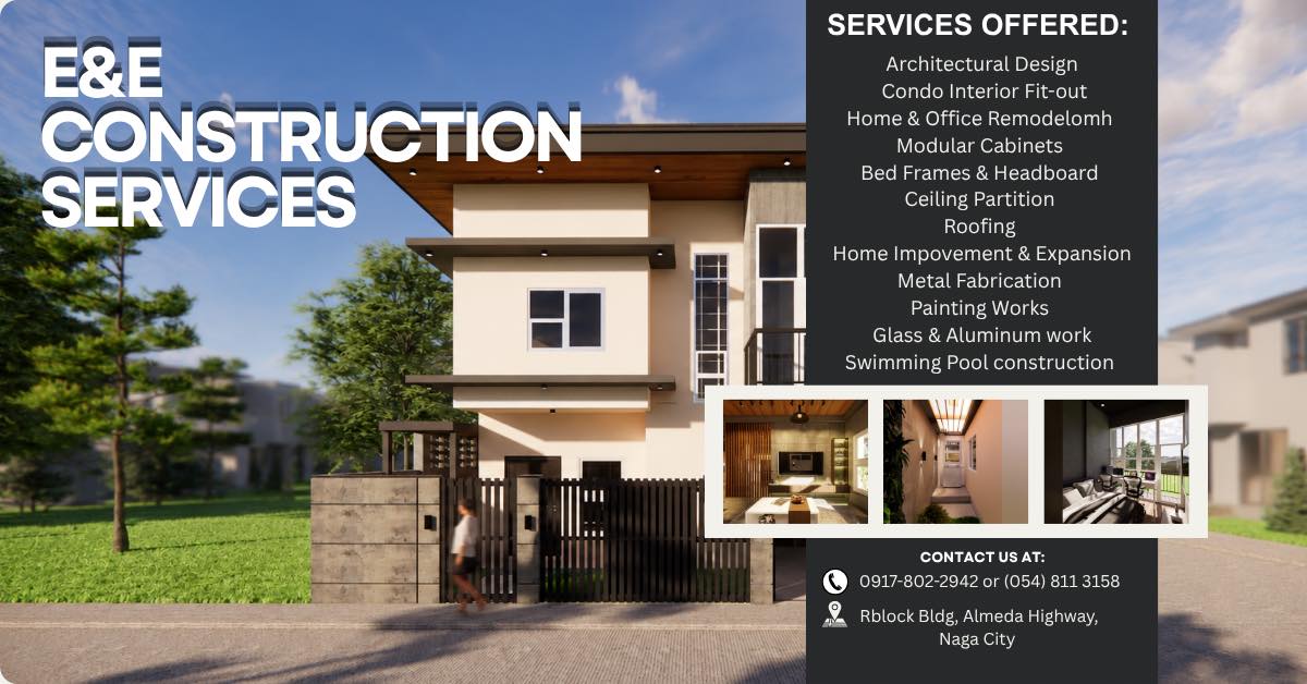 E&E Construction Facebook ad