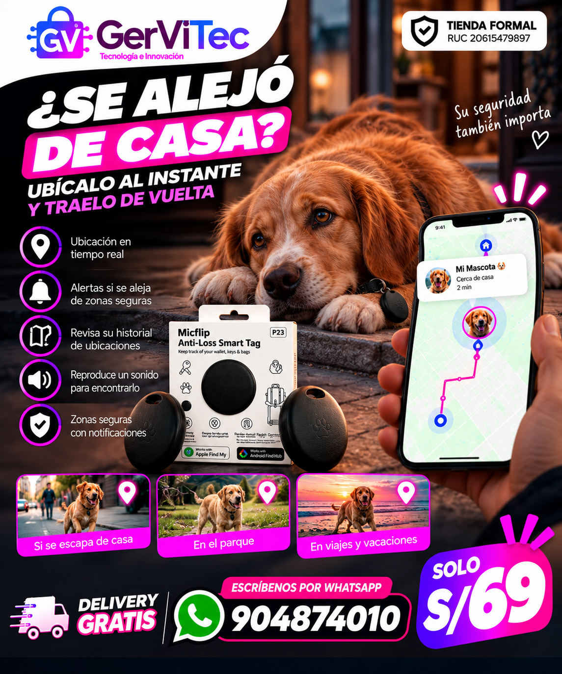 Gervitec Facebook ad: ¿SE ALEJÓ DE CASA?
