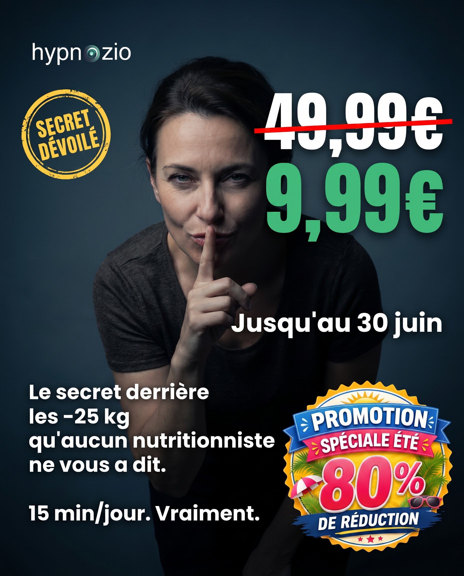 Hypnozio: power of hypnotherapy Facebook ad