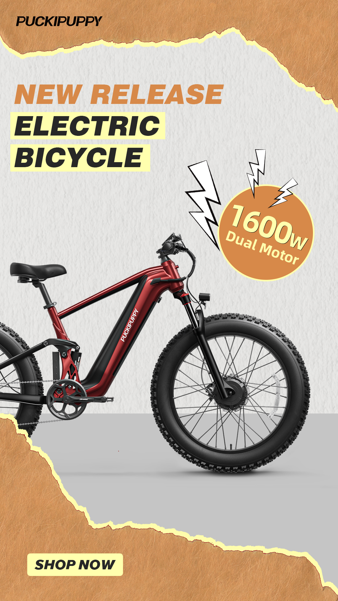 Puckipuppy Facebook ad