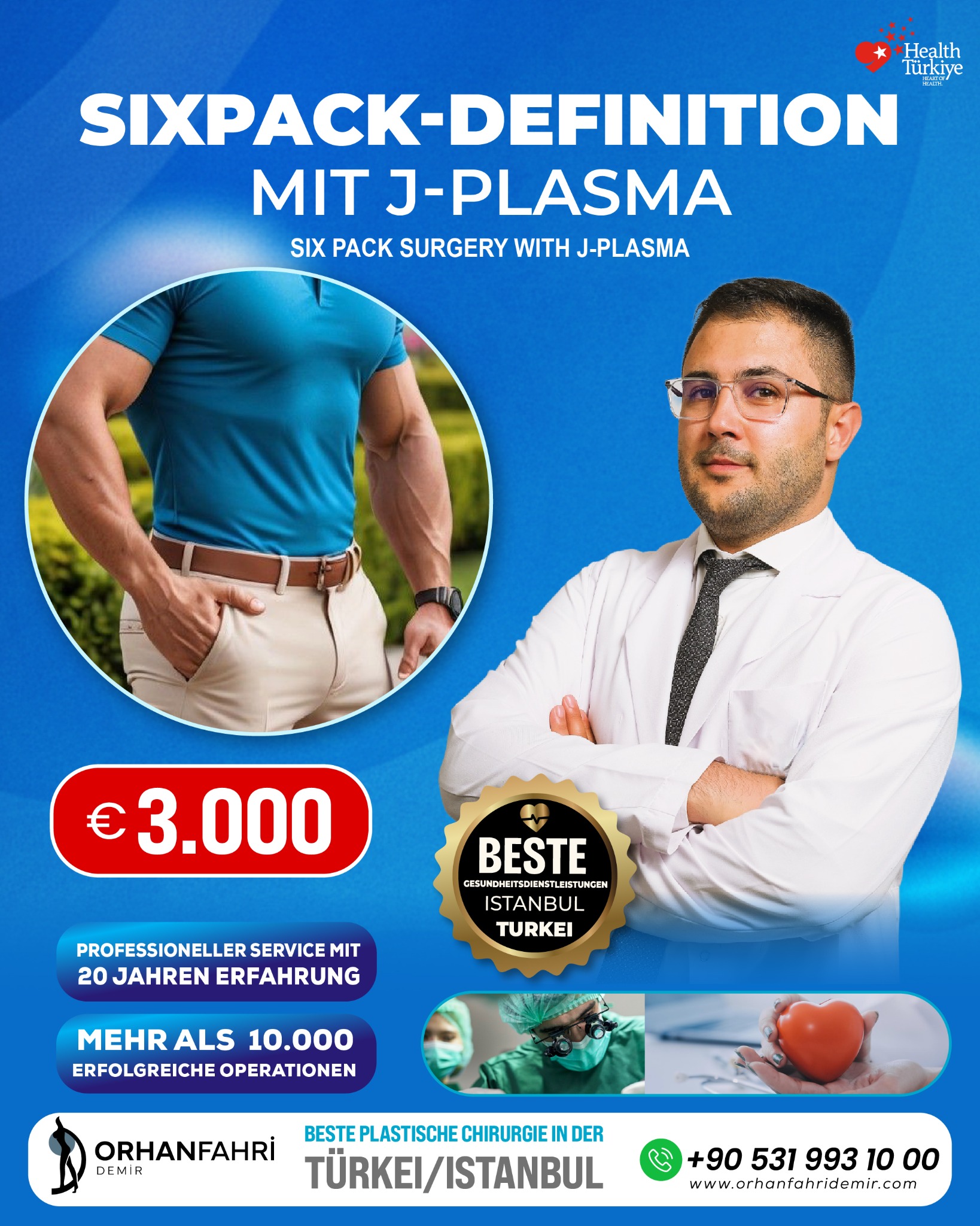 Dr. Orhan Fahri Demir Facebook ad: Beste Gesundheitsdienstleistungen Türkei/Istanbul