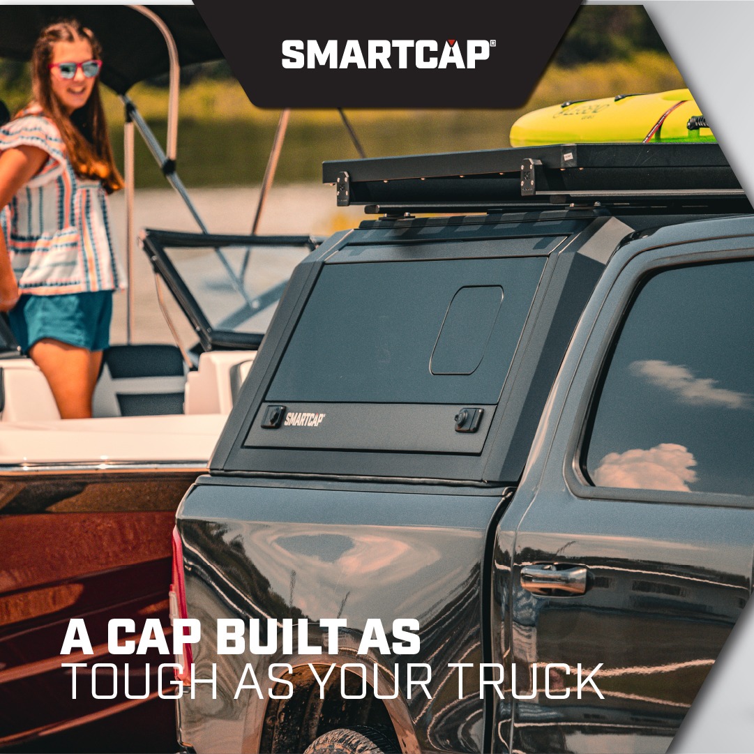 SmartCap Facebook ad: The world’s first modular stainless steel truck cap…