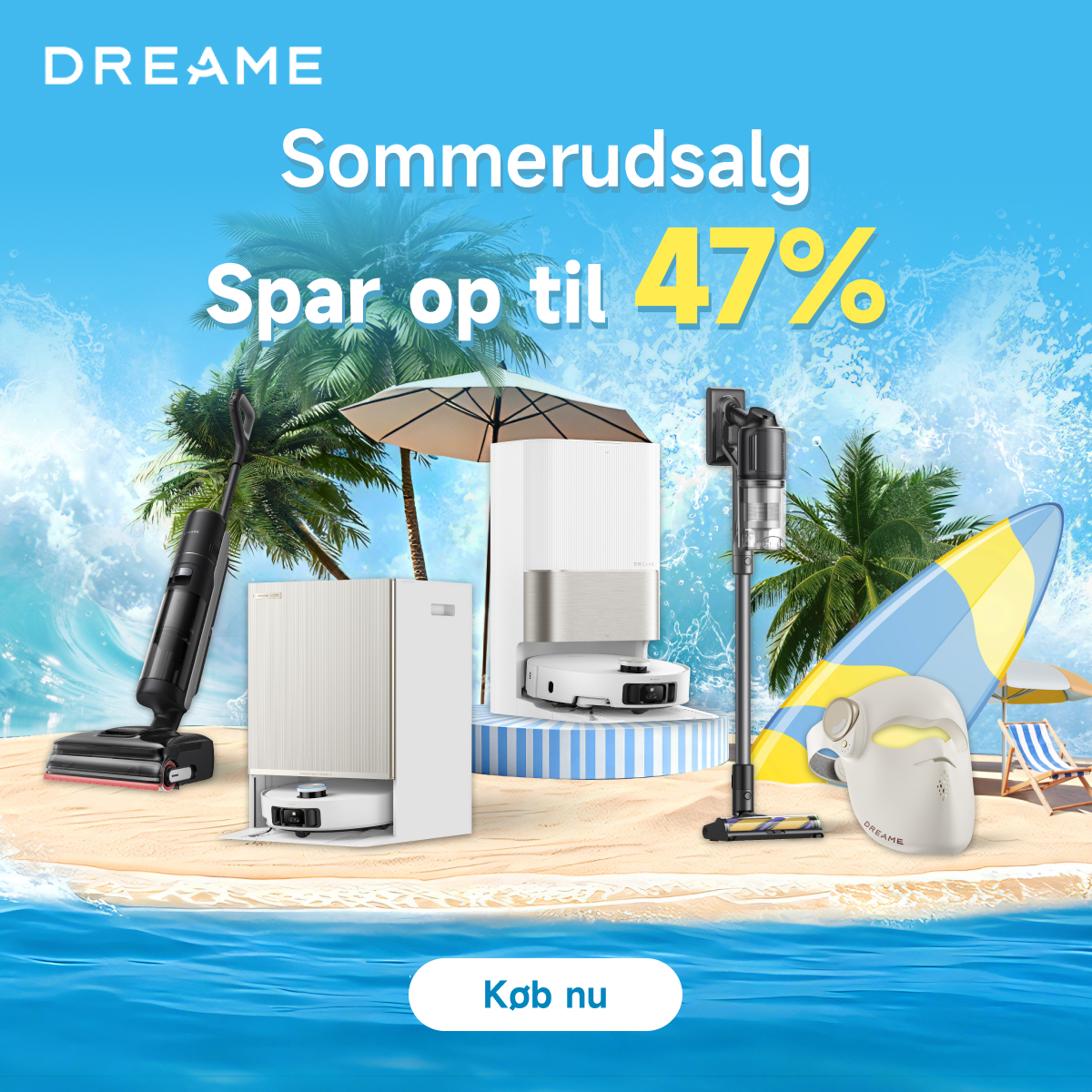 Dreame Store Nordics Facebook ad