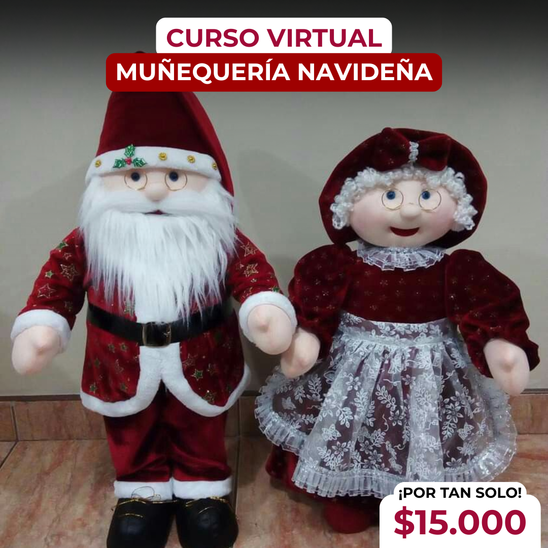 Navidad Creativa Facebook ad: CURSO VIRTUAL