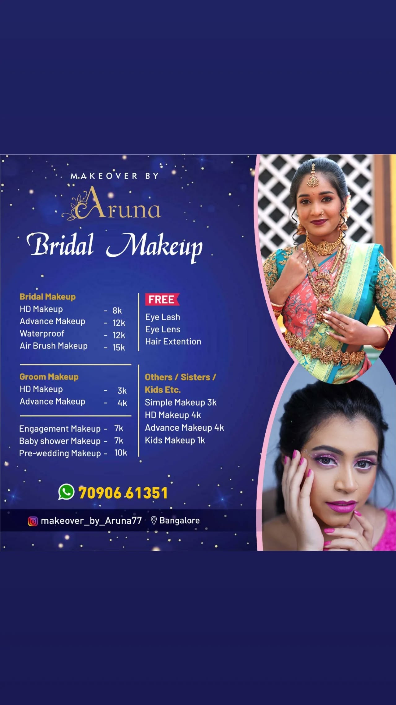 MakeoverbyAruna Facebook ad from Nov 20, 2025