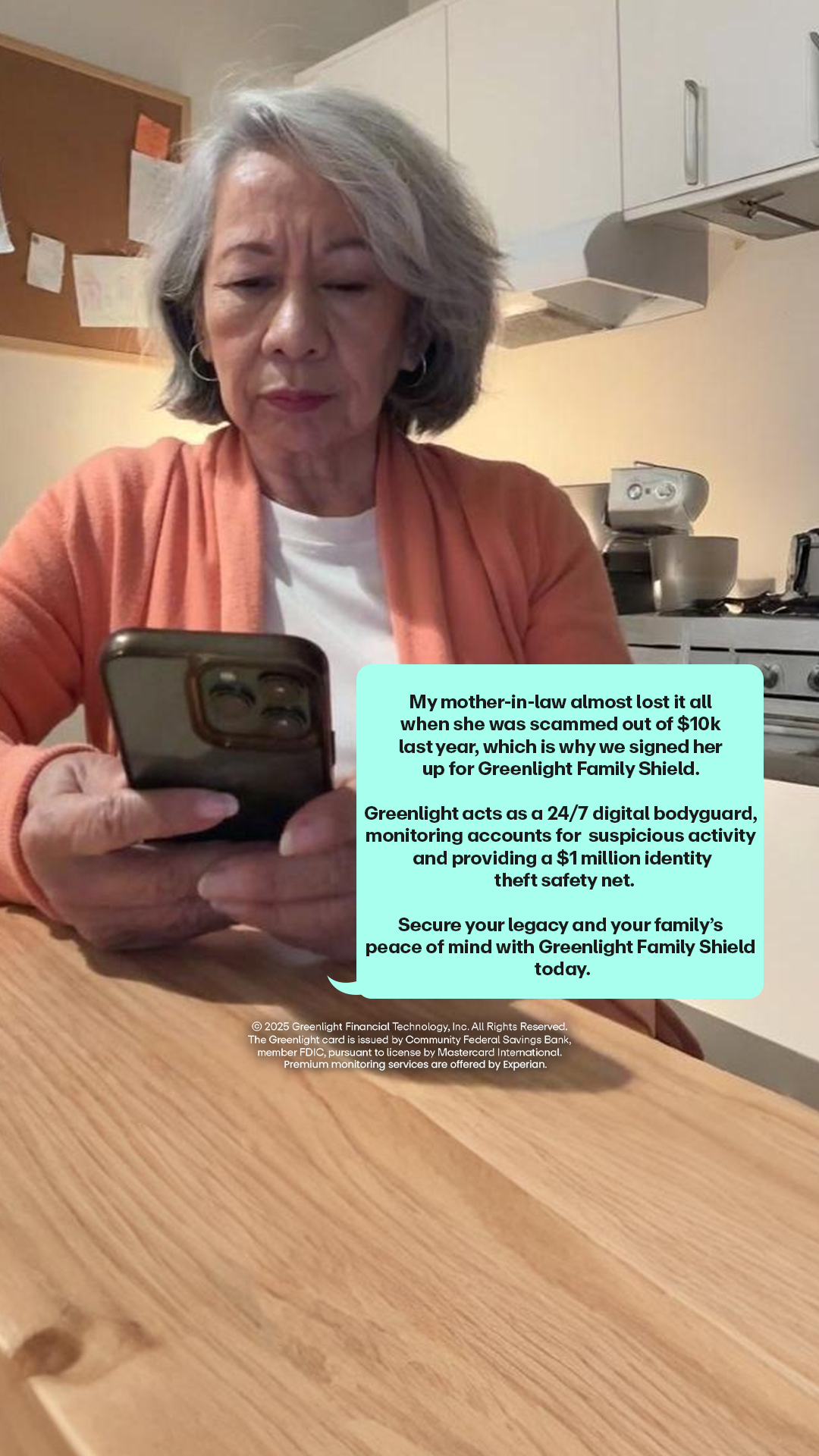 Greenlight Facebook ad