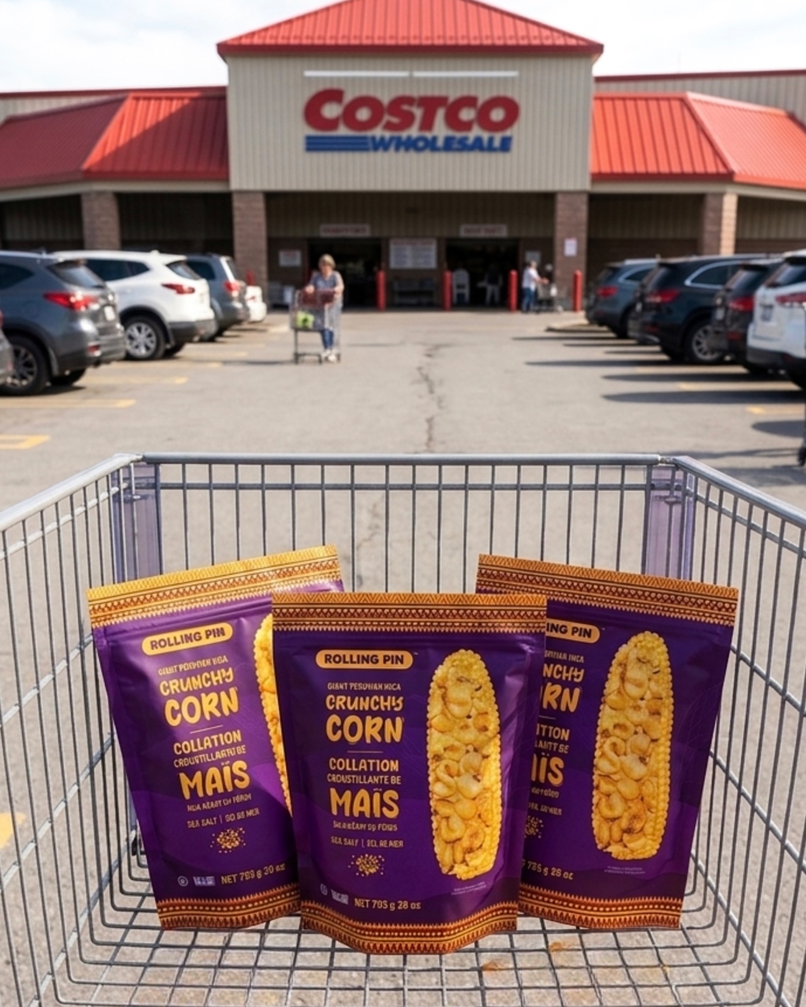 Rolling Pin Snacks Facebook ad: Your summer snack has arrived