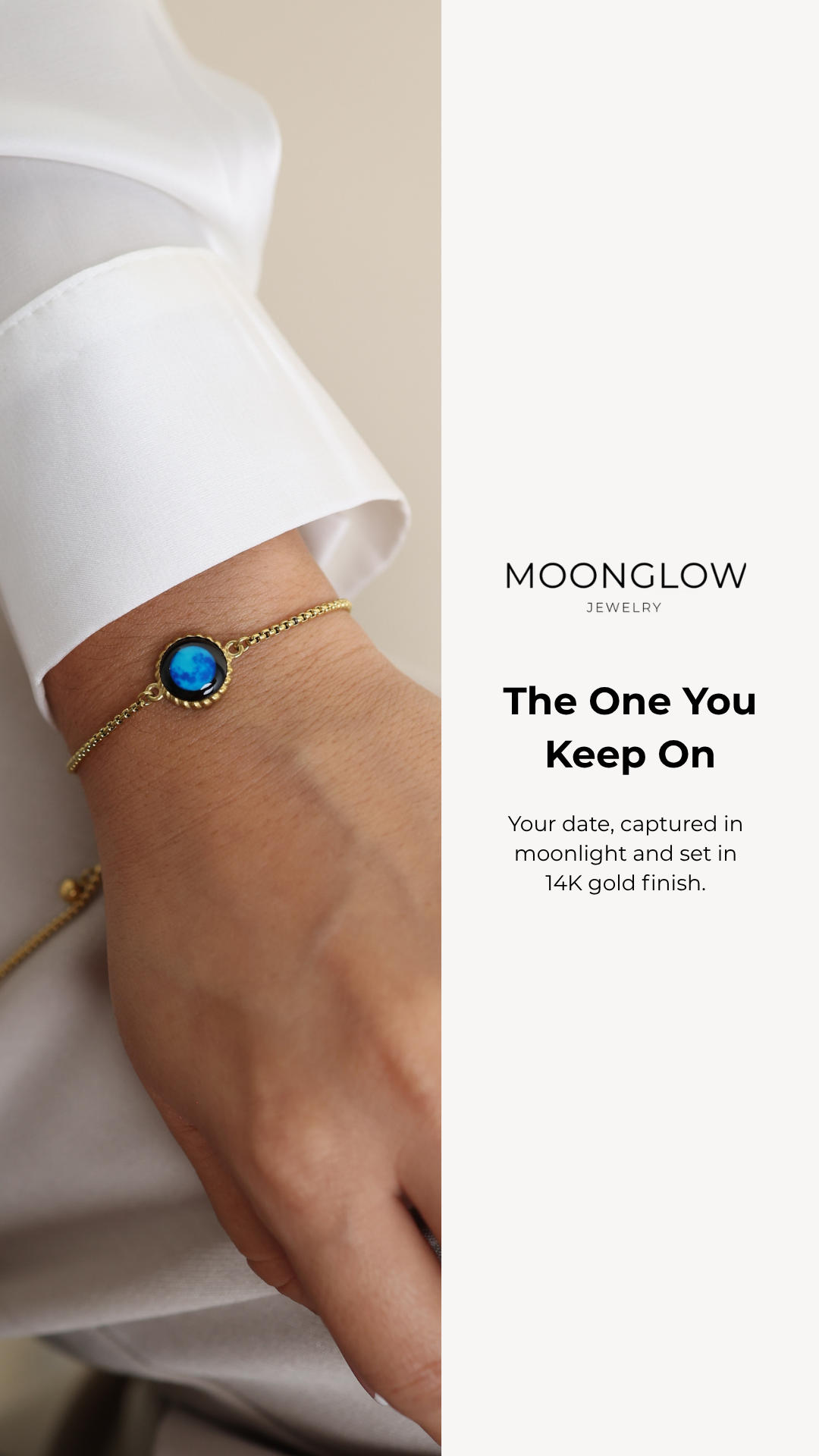 Moonglow Jewelry Facebook ad