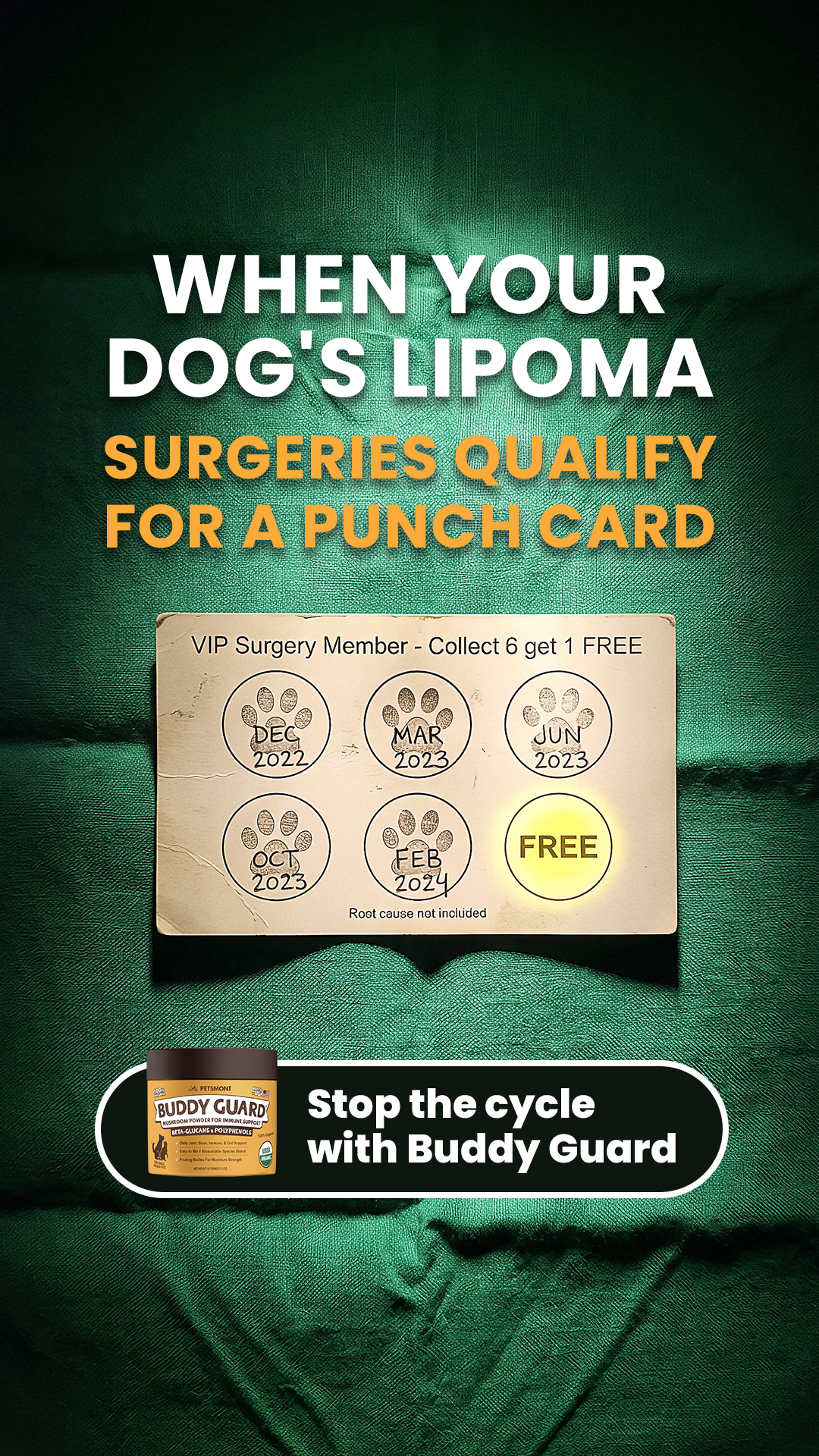 Petsmont Facebook ad