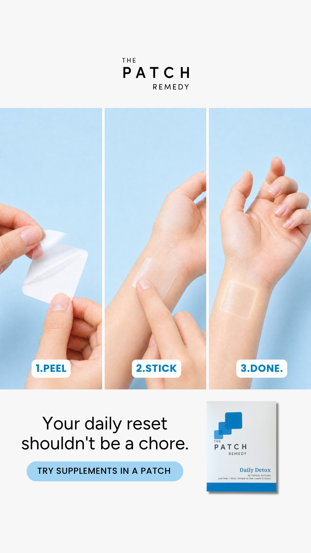 The Patch Remedy Facebook ad