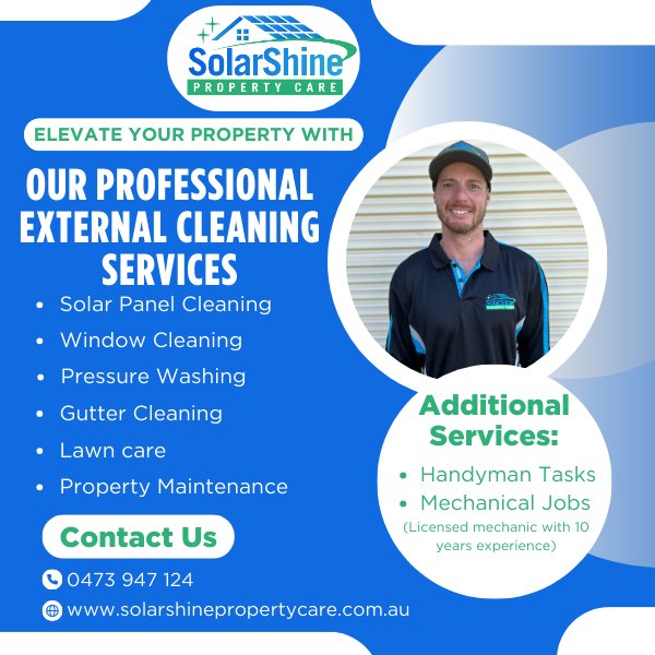 Solar Shine Property Care Facebook ad