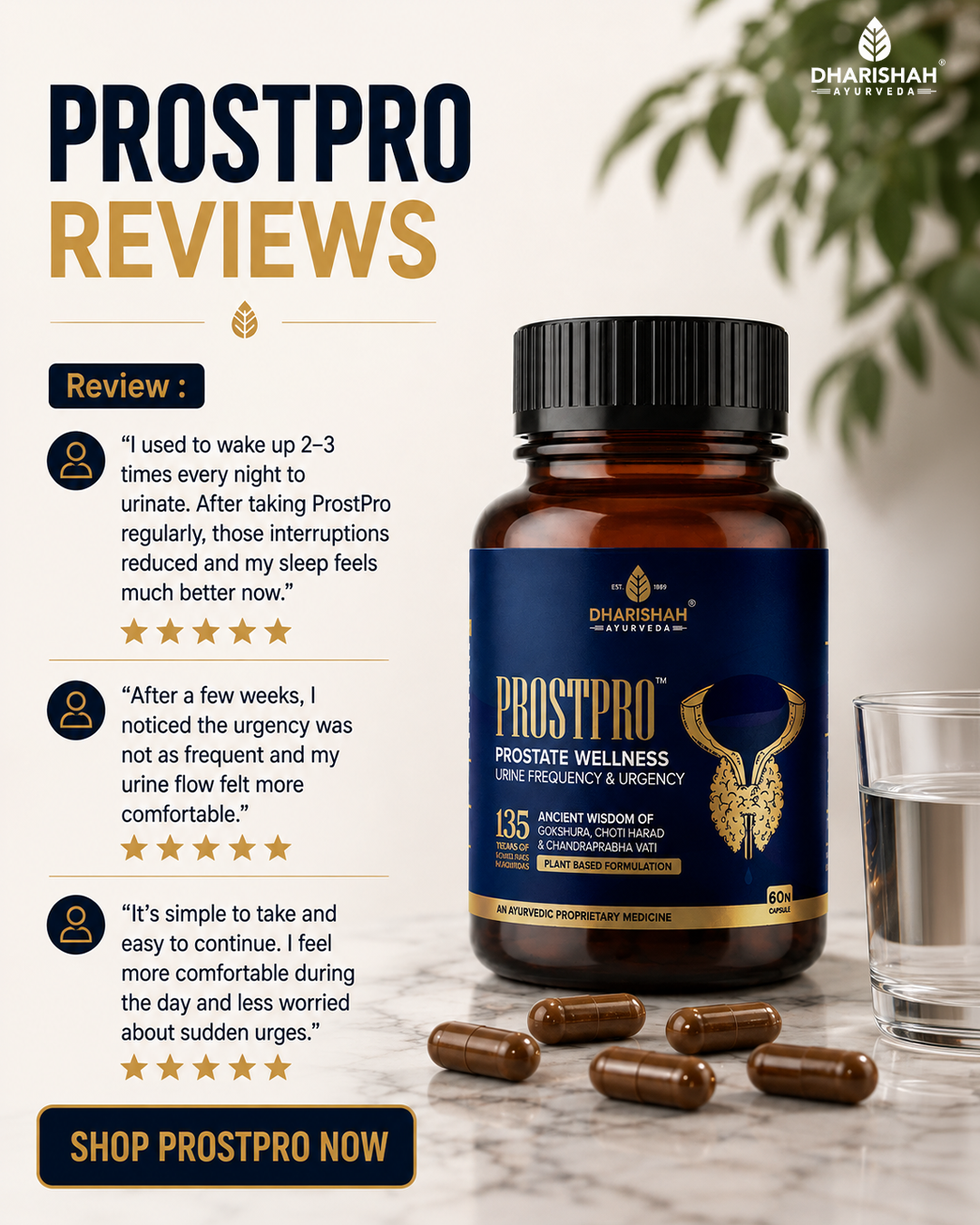 Dharishah Ayurveda Facebook ad
