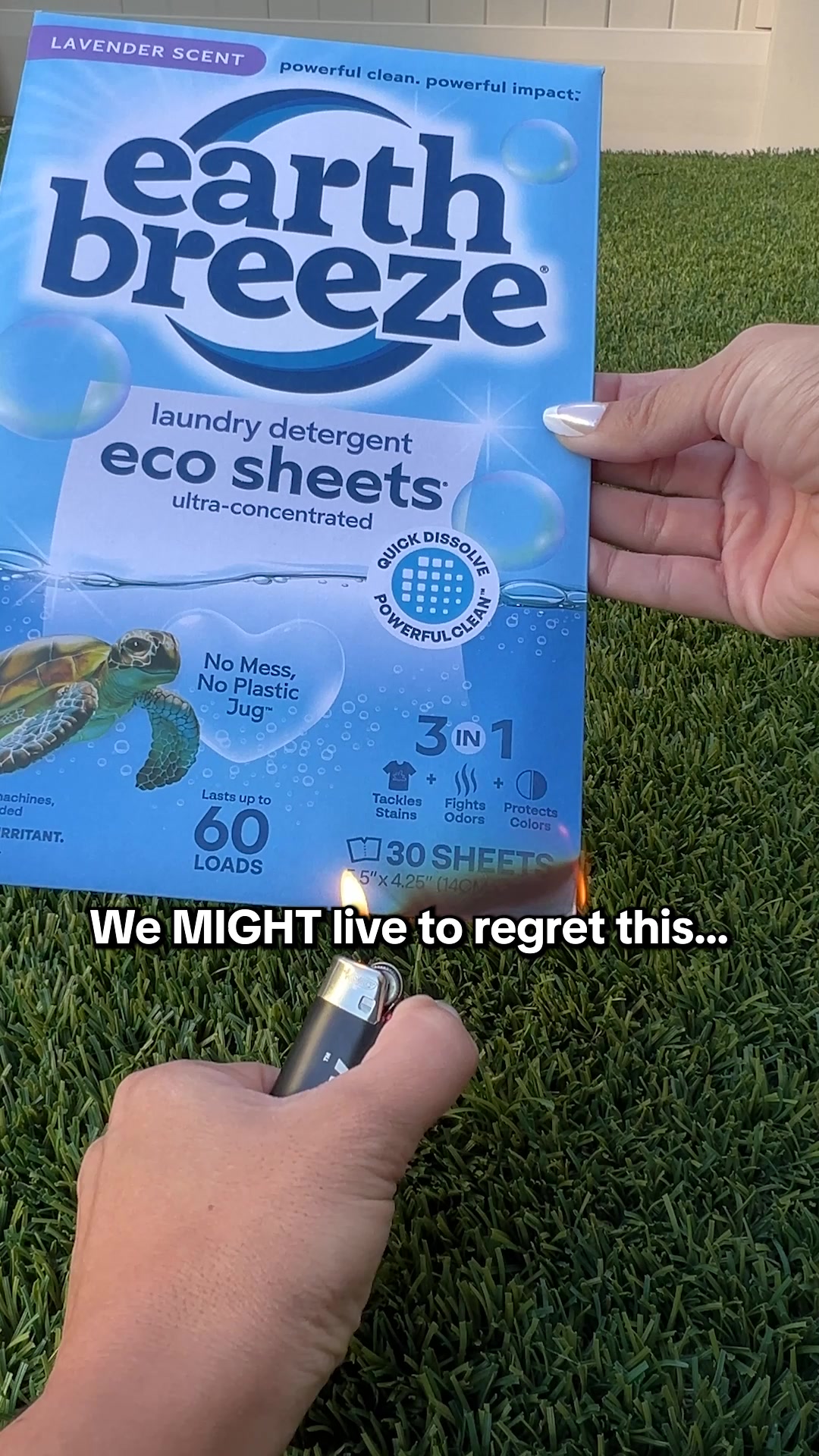 Earth Breeze Facebook ad: America's #1 Laundry Detergent Sheet
