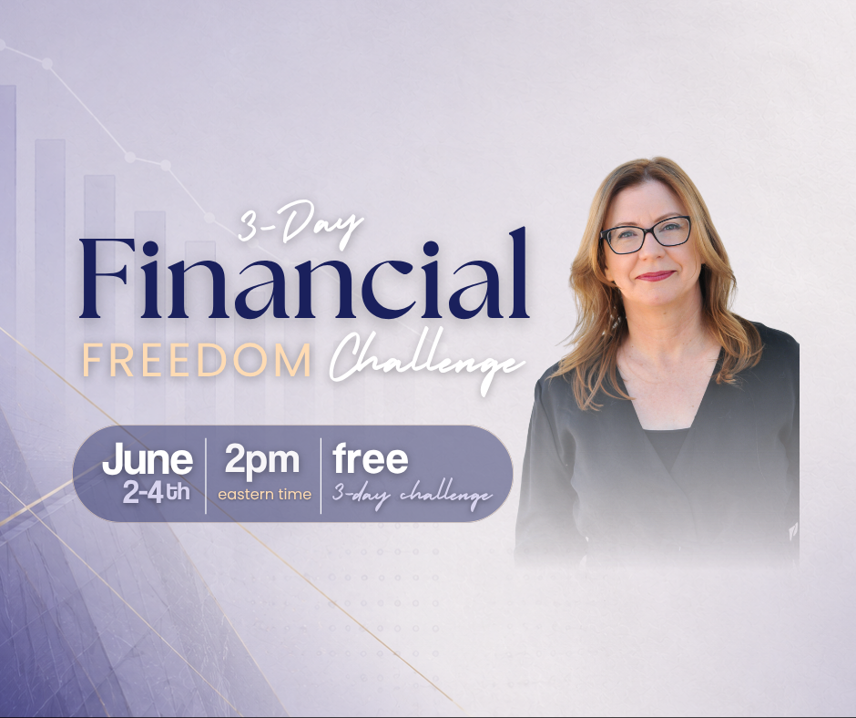 Deb Mousseau Facebook ad: Register for the Free 3-Day Financial Freedom Challenge →