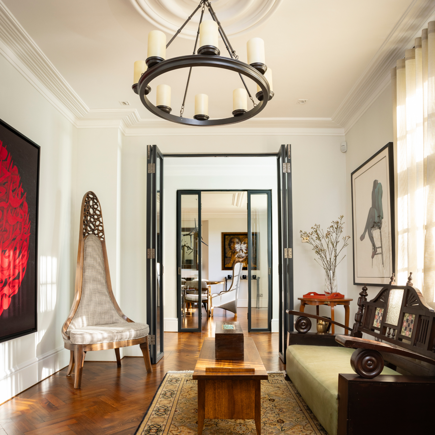 Aisha Subhani Design Facebook ad: Curated interiors shaped by craft, art, and global…