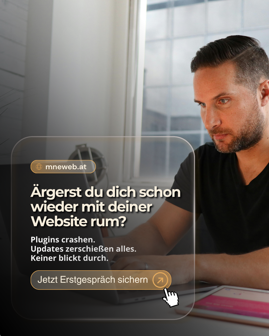 Milena Kautecky - M&E Webdesign Facebook ad