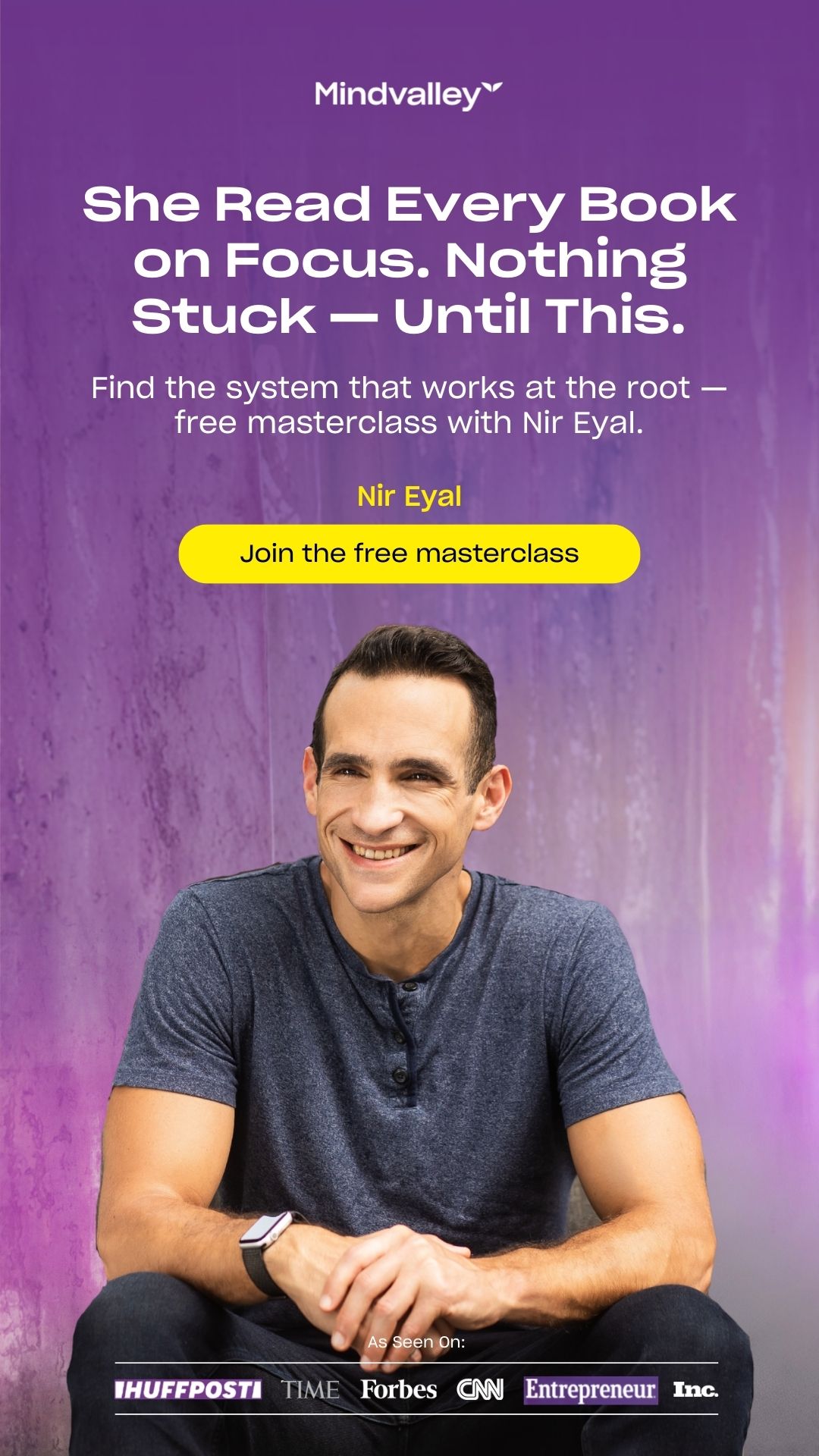 Mindvalley Facebook ad from Mar 9, 2026