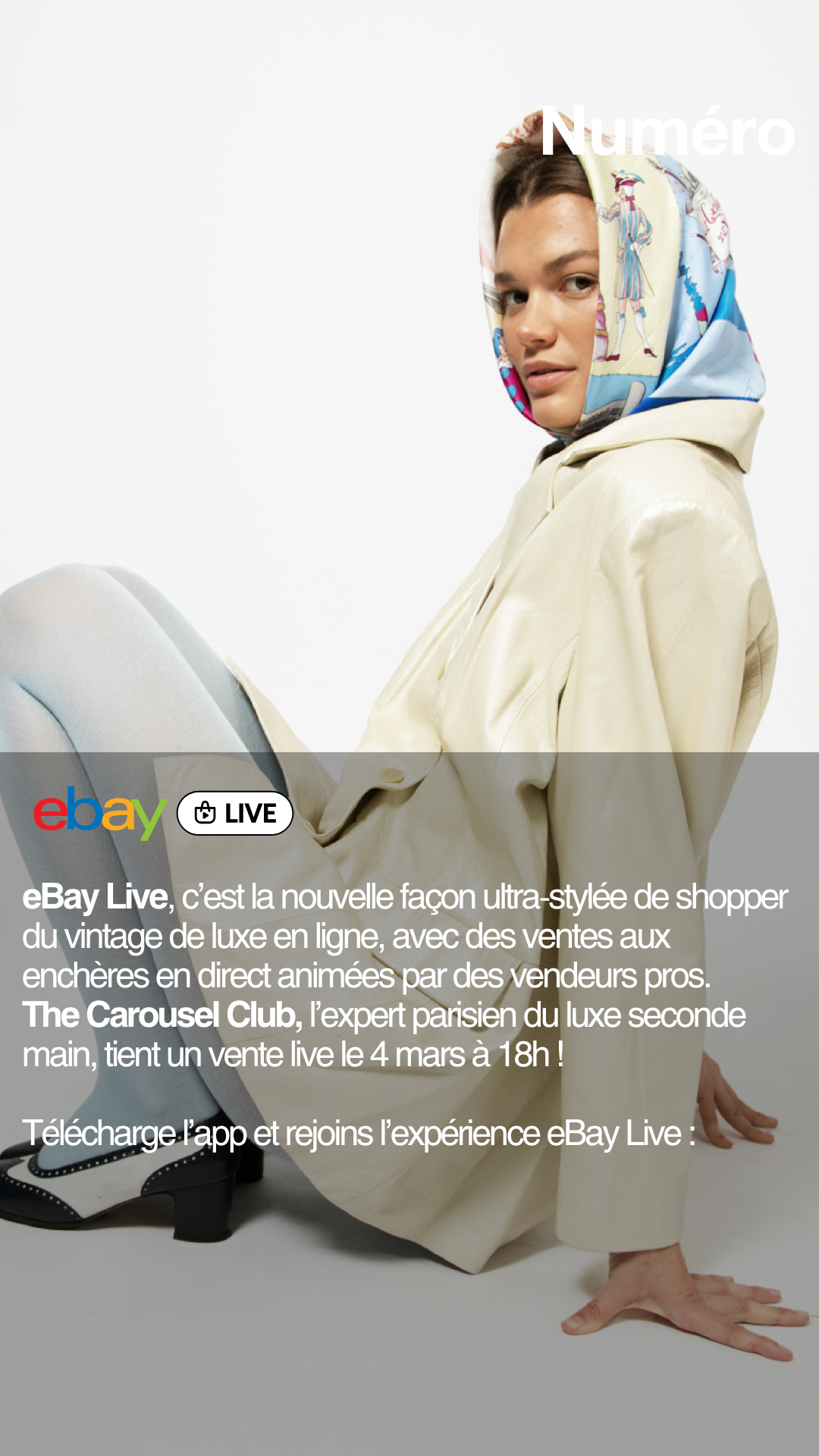 Numéro Facebook ad from Feb 26, 2026