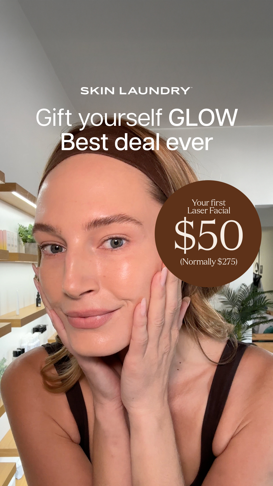 Skin Laundry Facebook ad