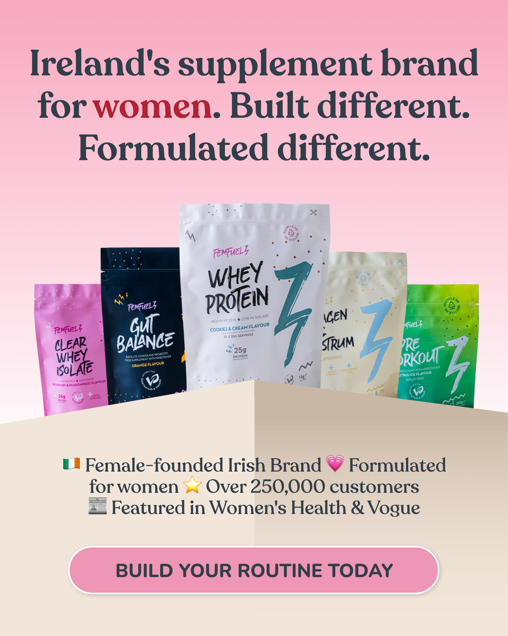 FemFuelz Facebook ad