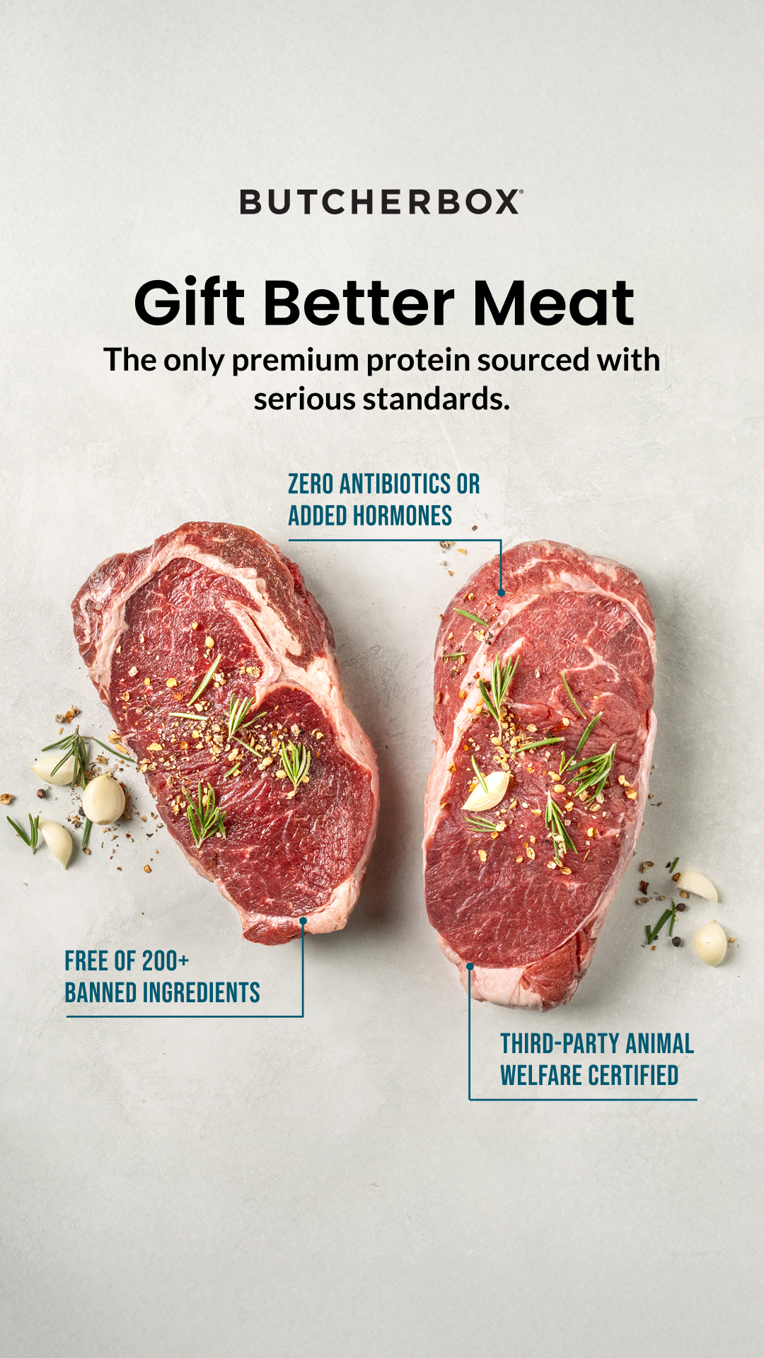 ButcherBox Facebook ad
