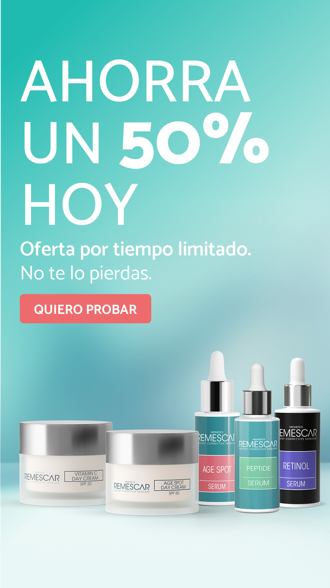 Remescar Facebook ad