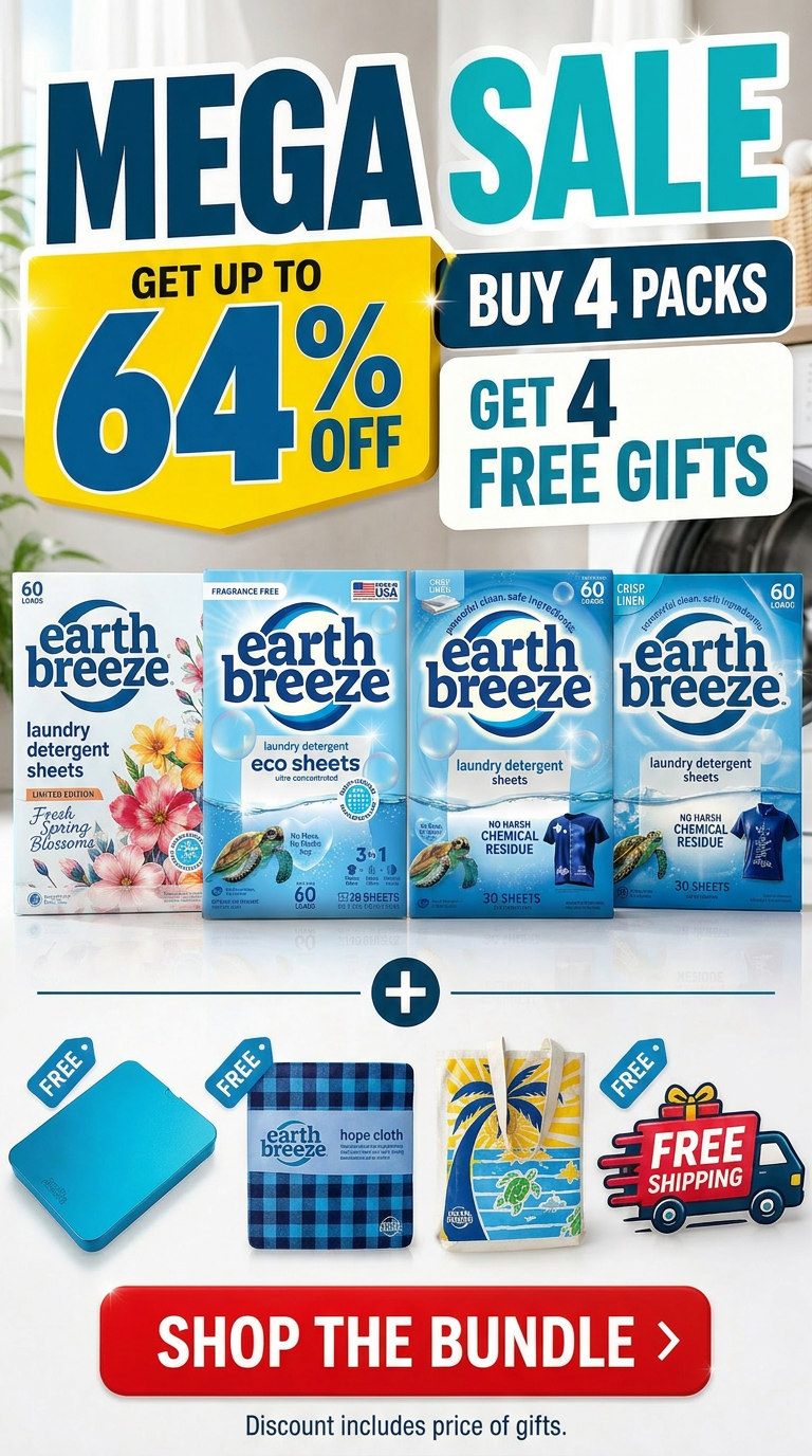 Earth Breeze Facebook ad