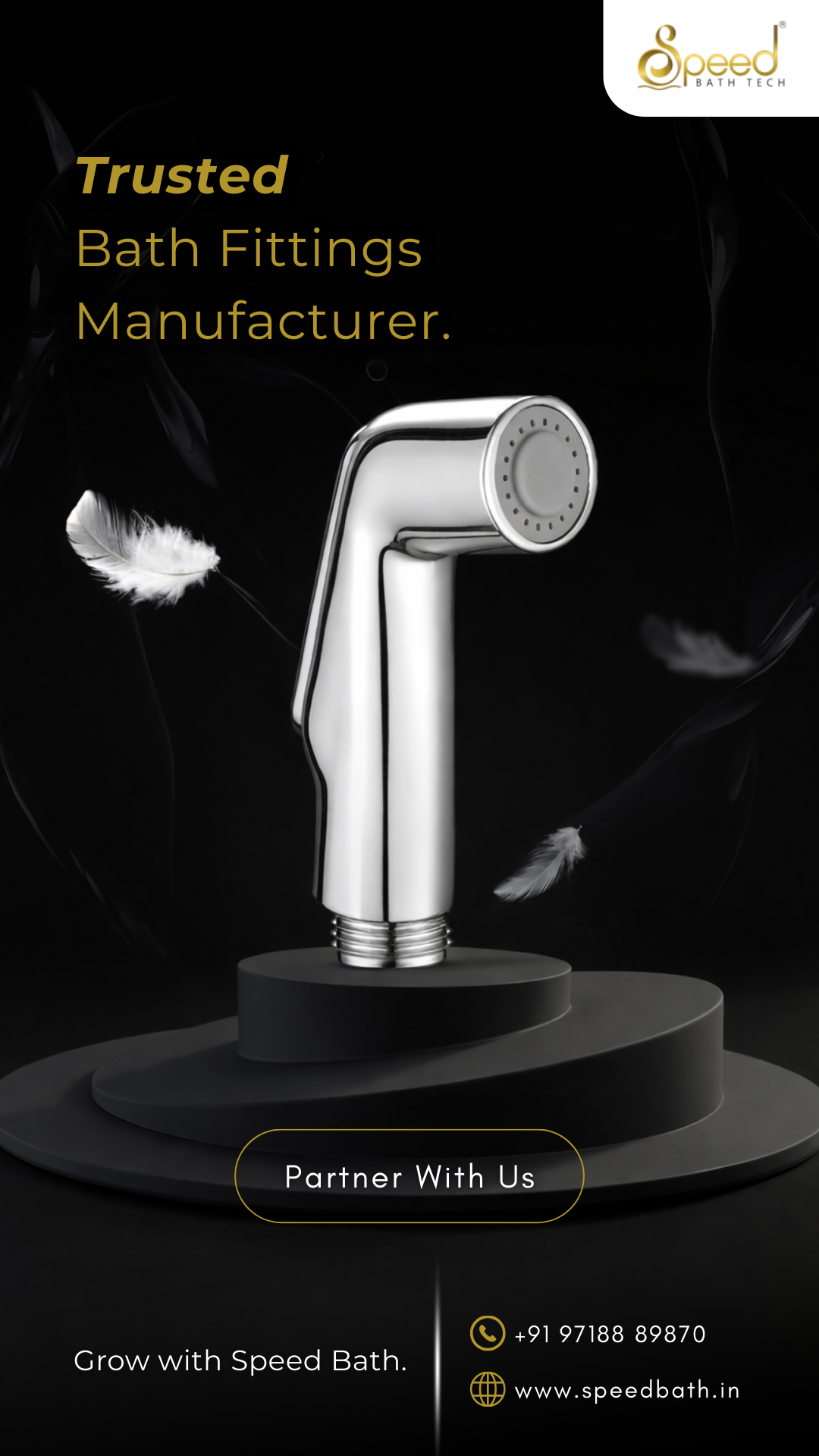 SPEED Facebook ad: Partner With A Trusted Bath Fittings Brand
