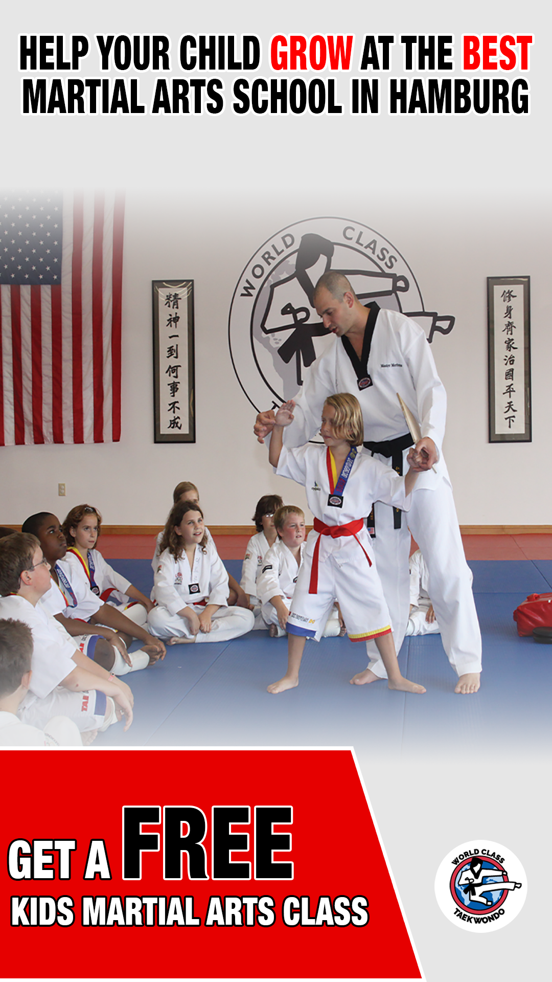 World Class Taekwondo- Hamburg Facebook ad