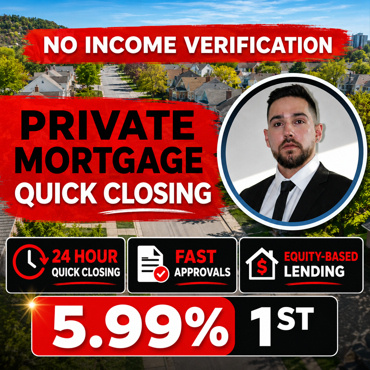 Evan Vart Nationwide Mortgage Agent Facebook ad: Turn High-Interest Debt into One Manageable Payment*