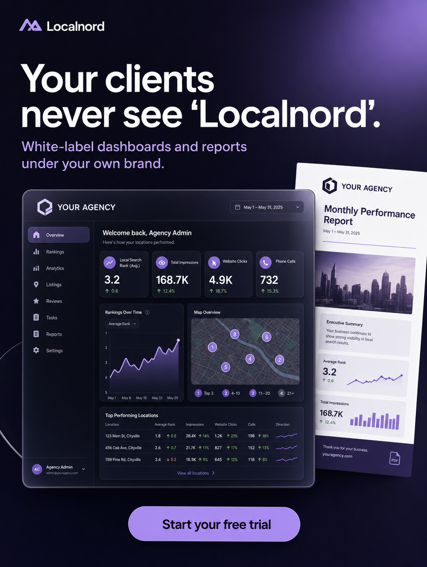 Robin - Expert Google My Business Facebook ad: White-label local SEO, under your brand