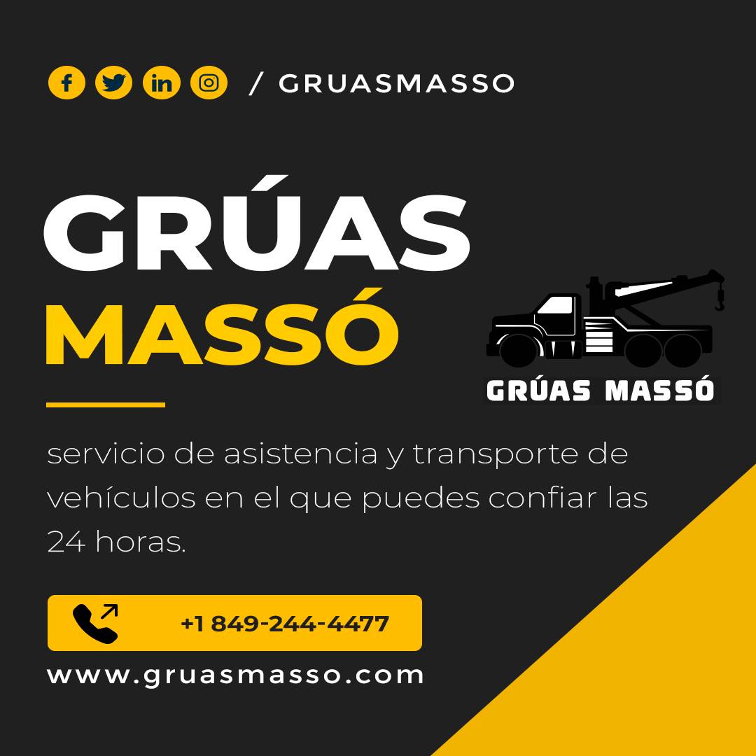 Grúas Massó Facebook ad: En Grúas Massó estamos siempre listos para ayudarte…