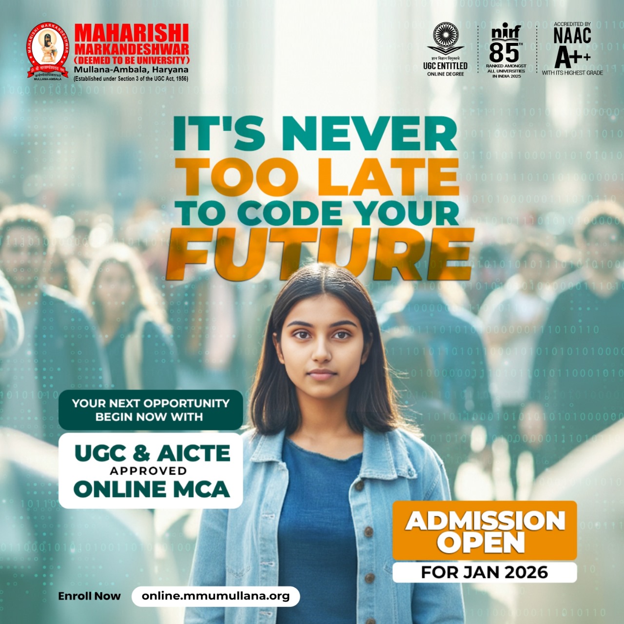 MM - Deemed to be University Facebook ad