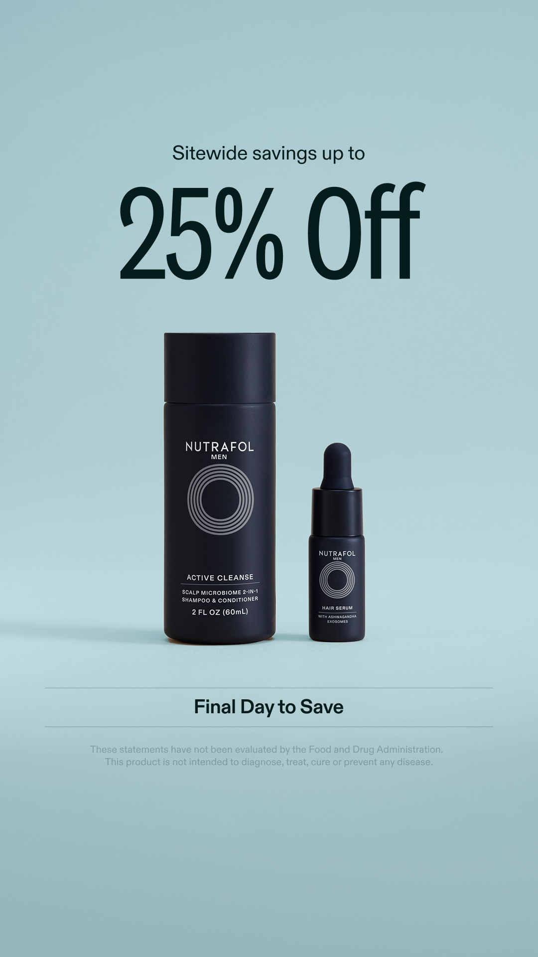 Nutrafol Men Facebook ad