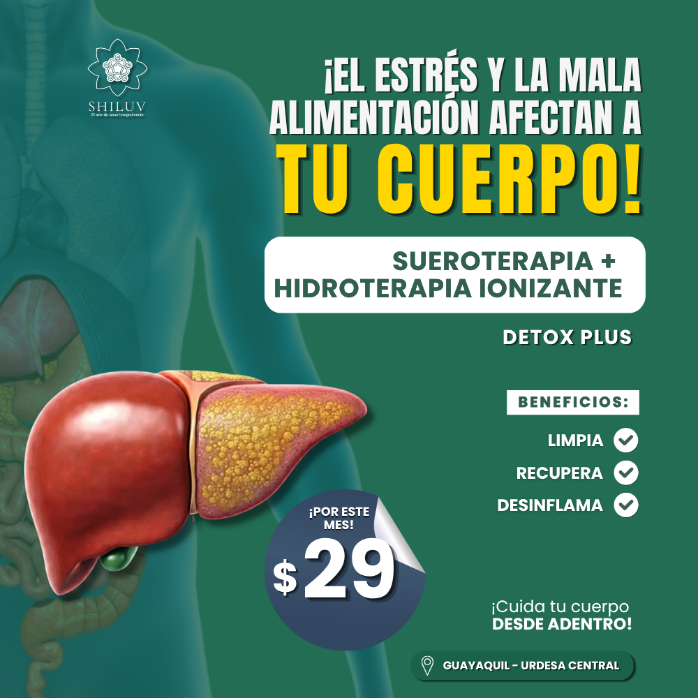 Shiluv Center Facebook ad: El estrés y la mala alimentación también pasan factura