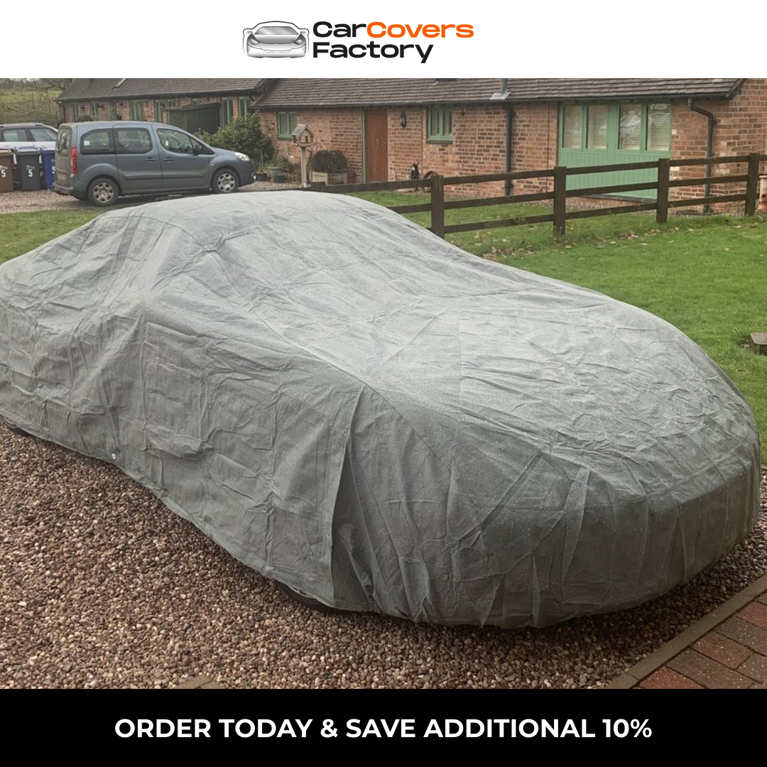 Car Covers Factory Facebook ad: Keep your car looking like new for years…