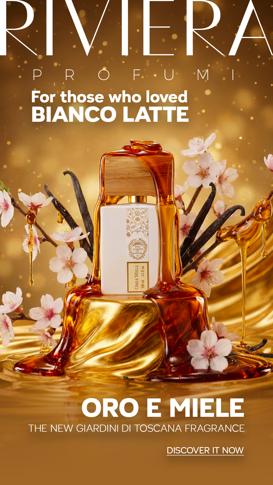 Riviera - Profumeria Artistica Facebook ad: The gourmand fragrance every woman will want to wear
