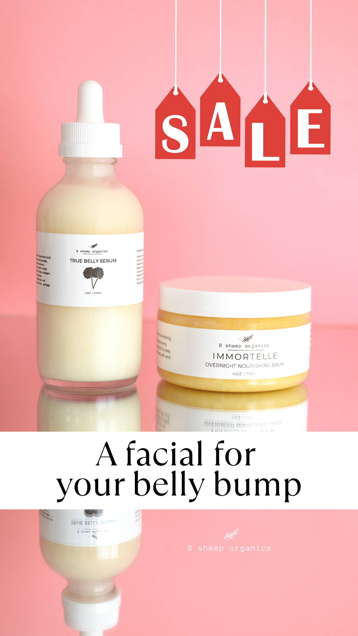 8 Sheep Organics Facebook ad
