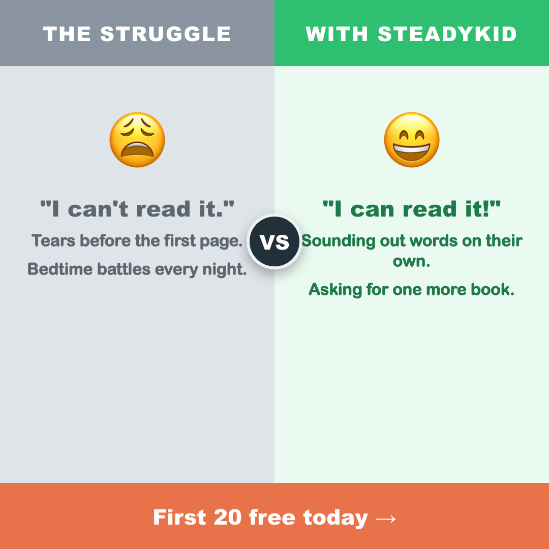 SteadyKid Facebook ad