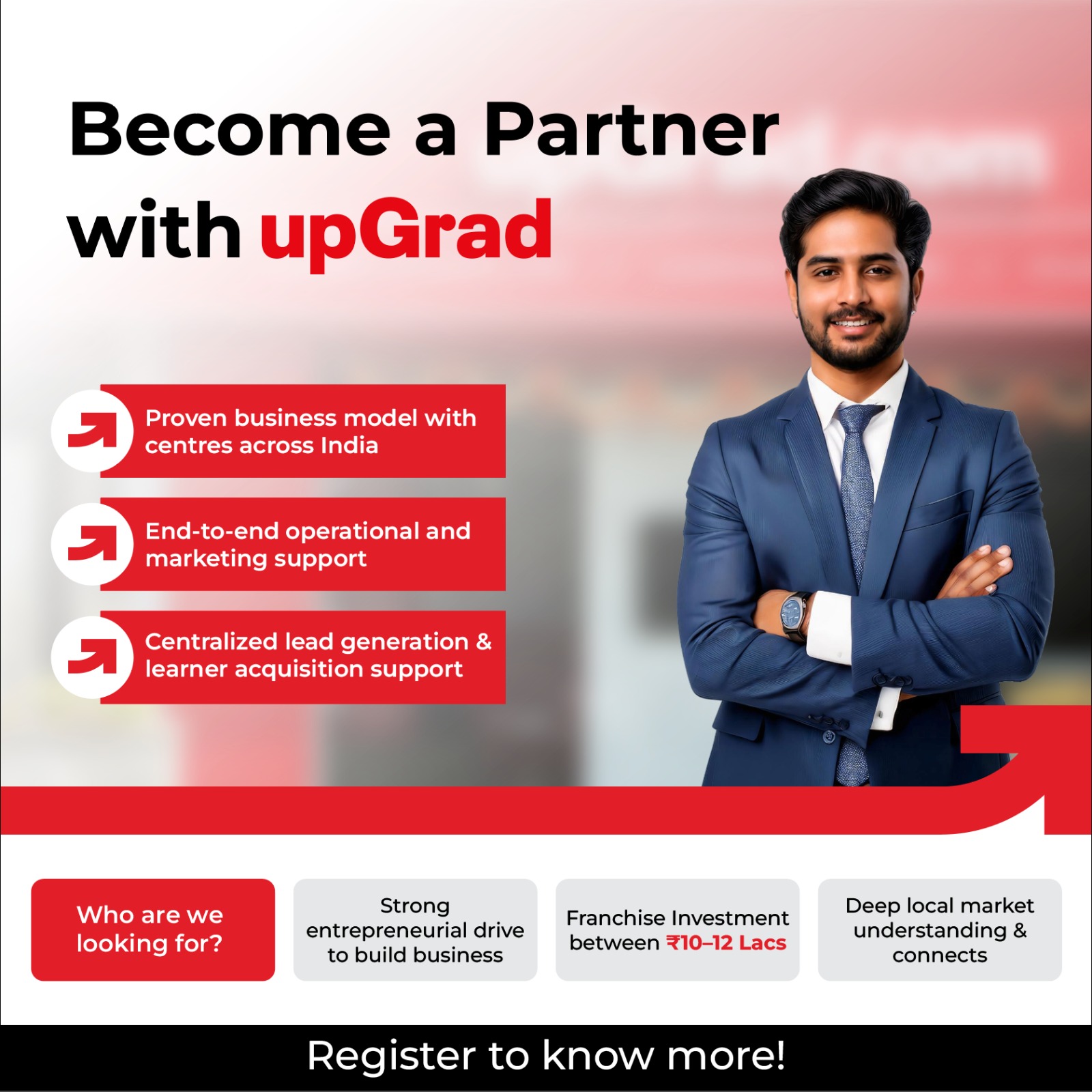 upGrad Facebook ad