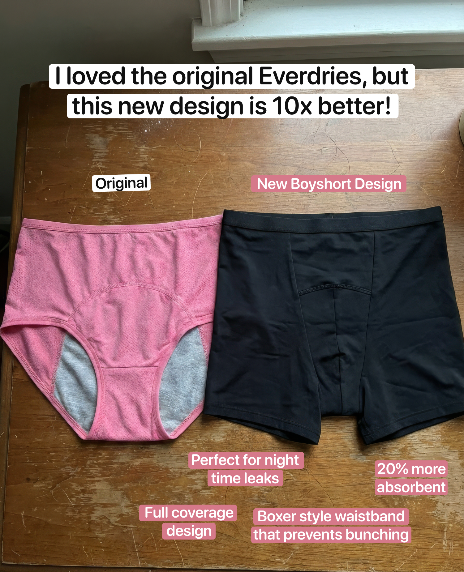 Everdries Facebook ad
