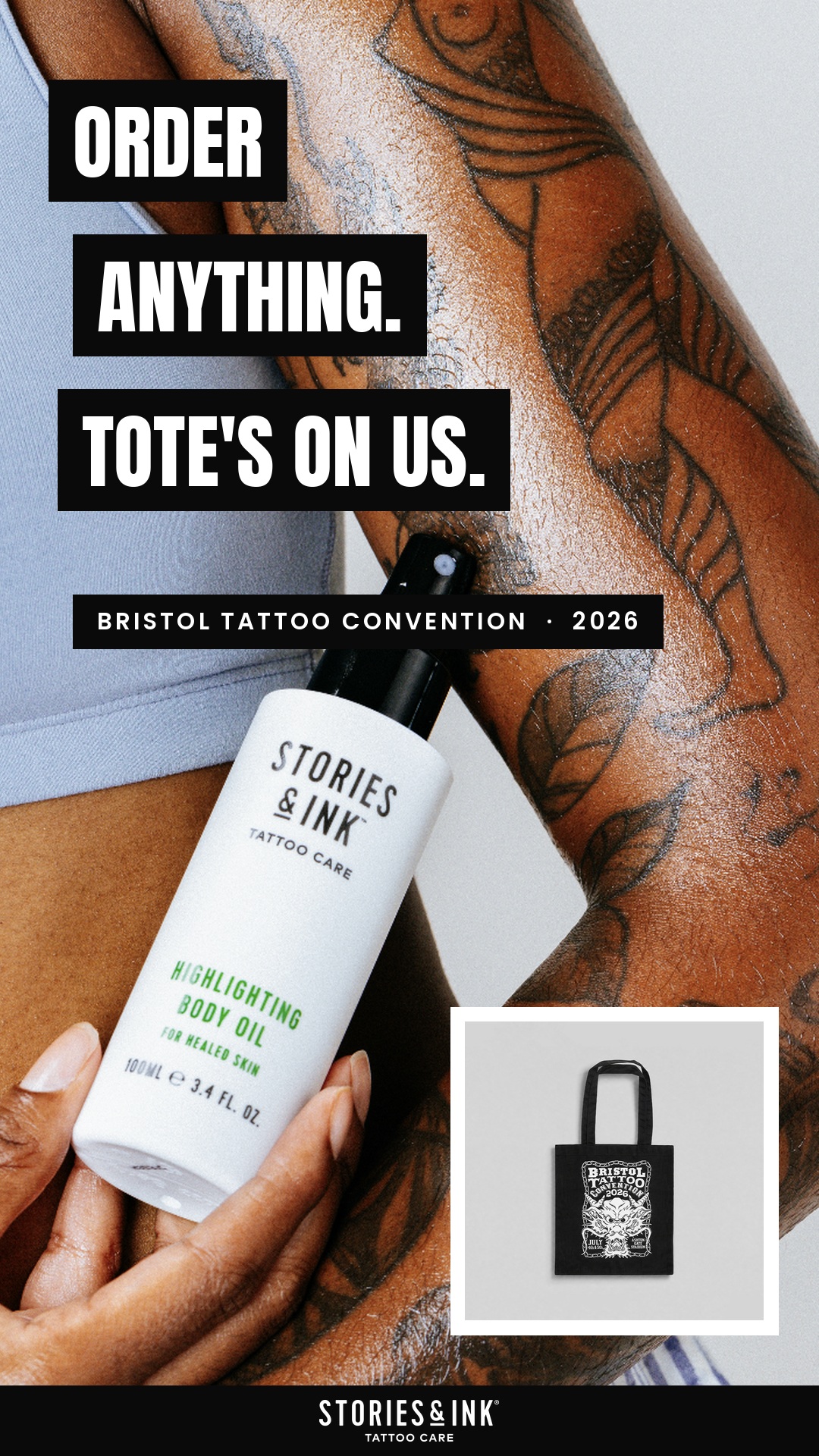 Stories & Ink Facebook ad
