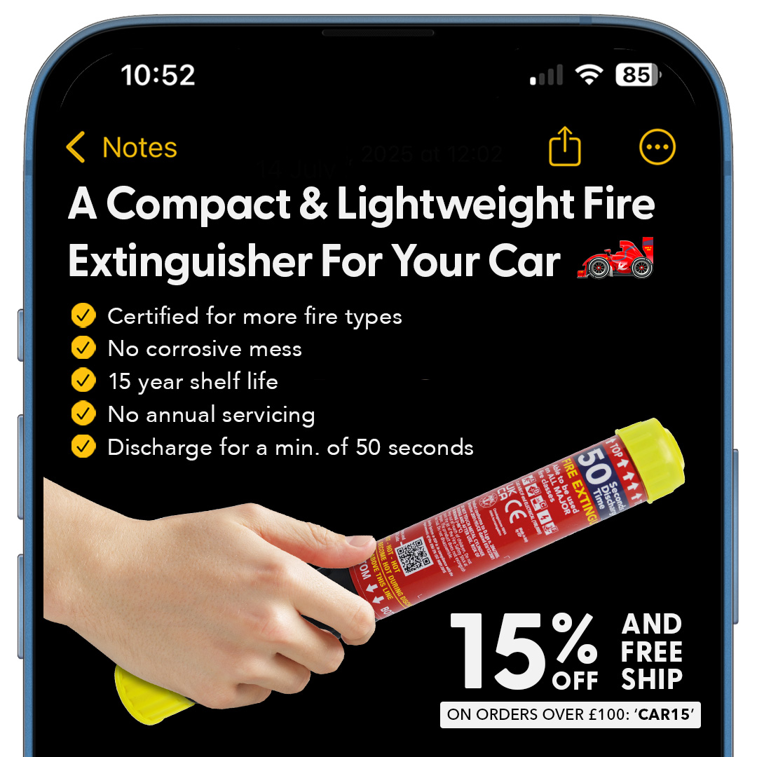 Fire Safety Stick Facebook ad: 15% OFF & FREE SHIPPING