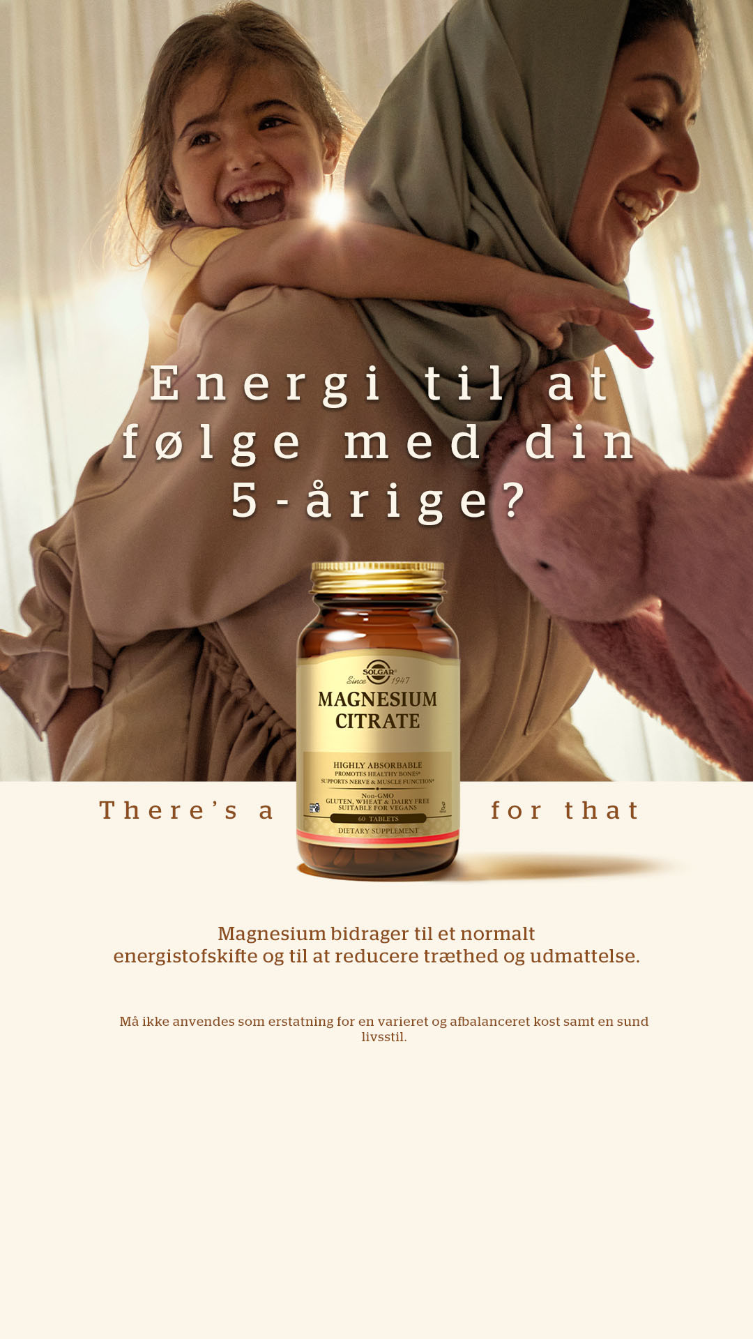 Solgar Nordics Facebook ad