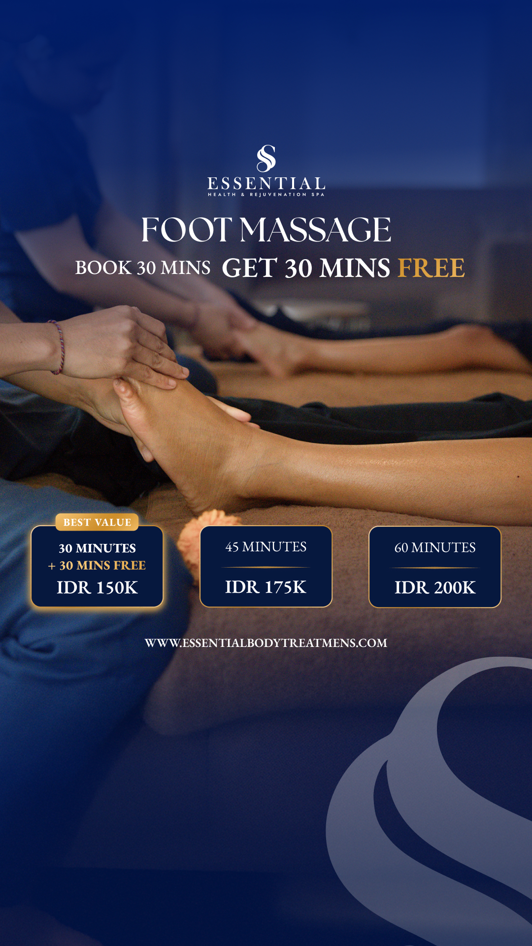 Essential Health & Rejuvenation Spa Facebook ad