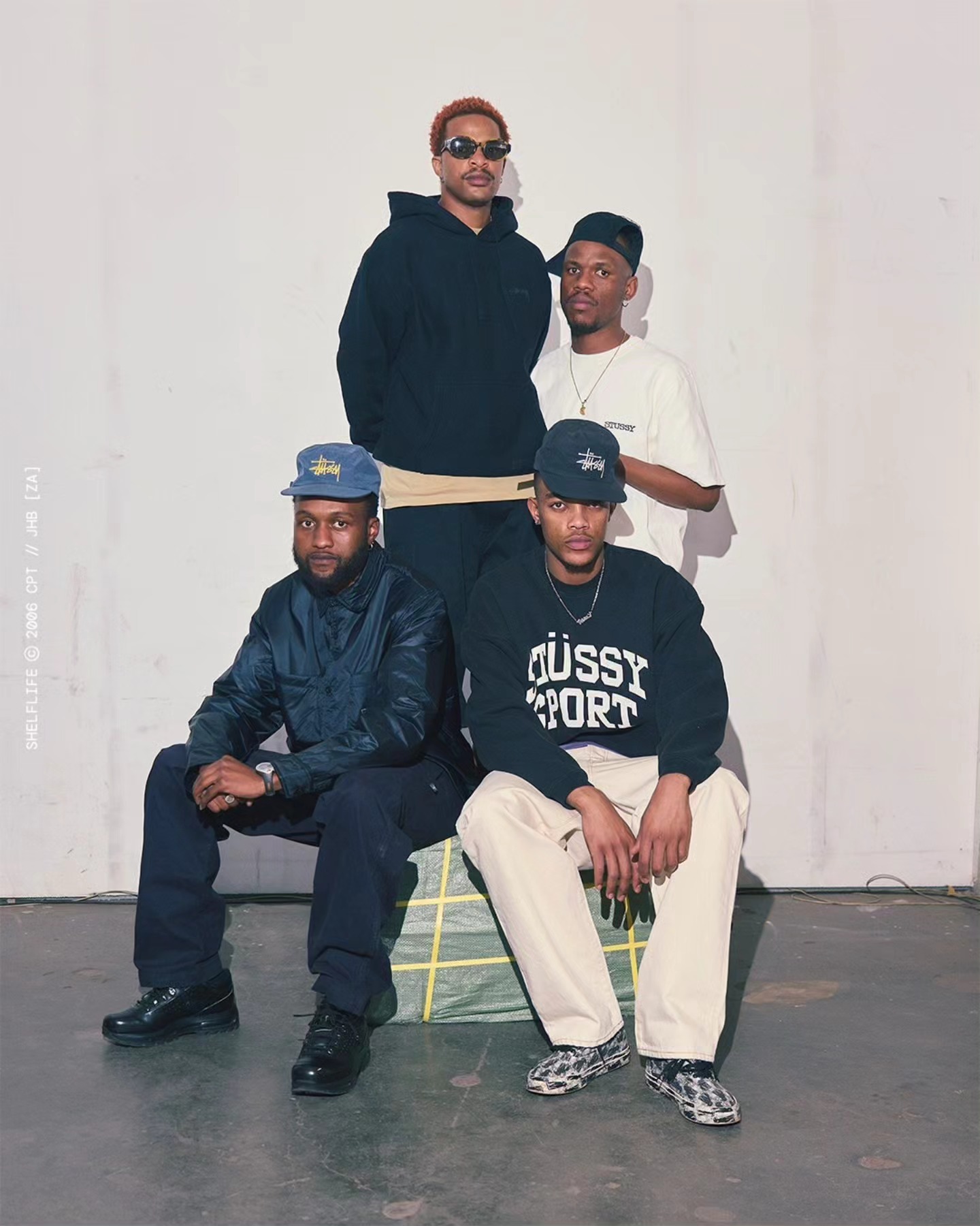 Shelflife Facebook ad: International streetwear meets Joburg's creative pulse.